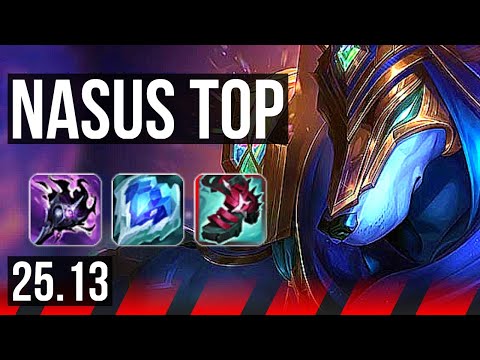 NASUS vs TRYNDAMERE (TOP) | NA Grandmaster | 25.13