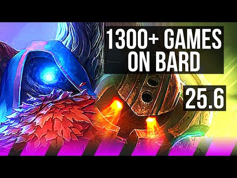 BARD & Ezreal vs NAUTILUS & Swain (SUP) | 3/1/16, Rank 6 Bard, 1300+ games | EUW Challenger | 25.6