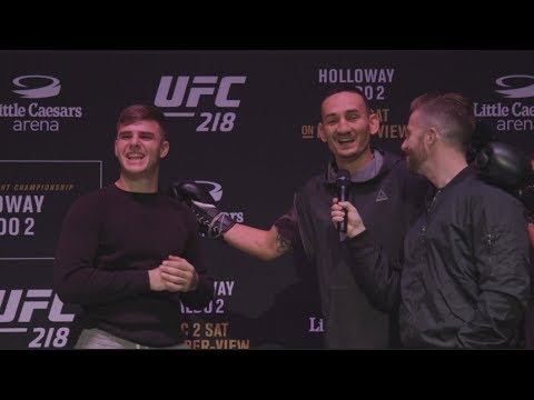 UFC 218: Open Workout Recap
