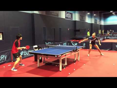 Table Tennis (WSA): BILENKO, Tetyana - attacking with pimples