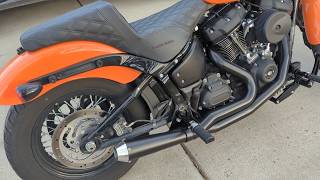 2021 FXBBS Exhaust Comparison - OEM vs D&D Abuelo Cat