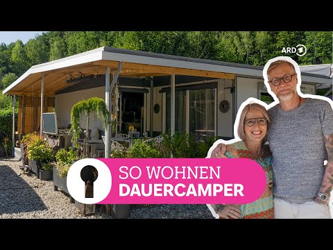 Leben im Wohnwagen auf dem Campingplatz | ARD Room Tour