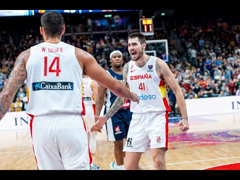 El histórico partido de Juancho Hernangómez en la final ante Francia