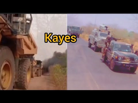 La situation🔴,sur la Route de Kayes Mali 1ère Région