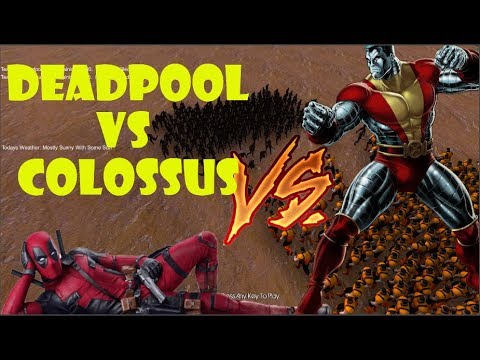 DEADPOOL vs COLOSSUS [Ultimate Epic Battle Simulator]