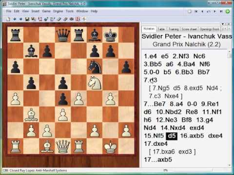 Svidler-Ivanchuk, Nalchik 2009