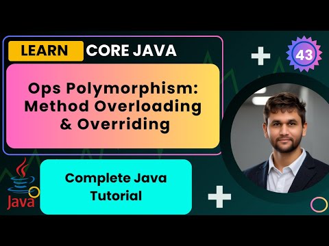 Ops Polymorphism Method Overloading Overriding Core Java Lecture 43 Smart Java Developer