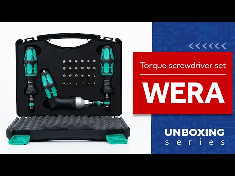 Torque Screwdrivers Set - WERA 05074739001 [UNBOXING]
