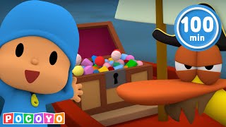 👻 Spooky Campfire Halloween Tales with Pocoyo! | Pocoyo English | Cartoons for Kids