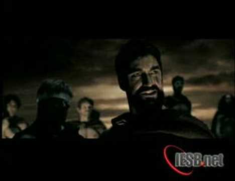 300 movie clip - Lay down your weapons