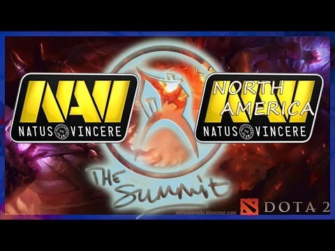 NaVi vs NaVi US The Summit Lan Finals Dota 2 RUS