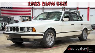 Video Thumbnail for 1993 BMW 535i