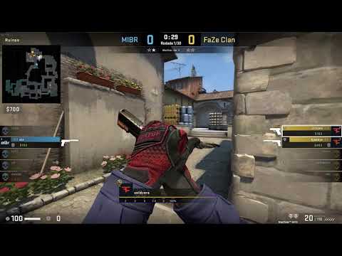 Pov coldzera (34/27) CS GO DEMO - INFERNO - 22 FAZE VS 20 MIBR (cs_summit7 27/01/2021)