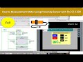 How To Measurement Motor Speed Using Proximity Sensor With S7 1200 In TIA Portal V17 Full Video