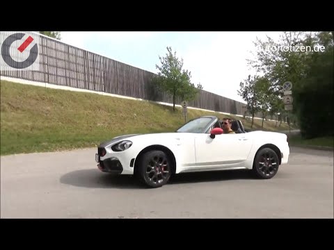 Abarth 124 Spider Turismo 2018 125 kW / 170 PS Review / Test / Fahrbericht