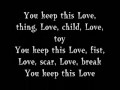 Pantera - This Love (Lyrics) 