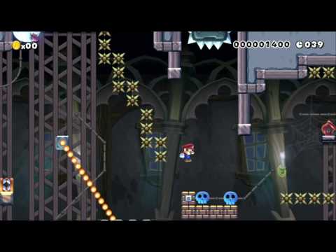 Don't move and Boo!3 by Kevin - SUPER MARIO MAKER - NO COMMENTARY 1AT