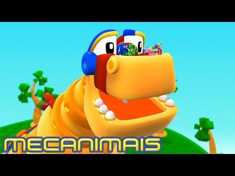 Mecanimais 105 - Ilha da dino montanha