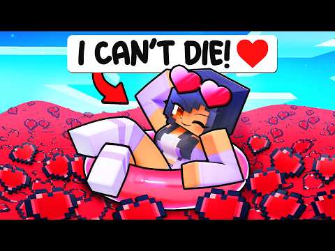 Having INFINITE HEARTS in Minecraft!