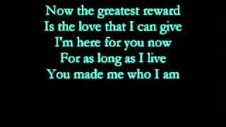 The greatest reward-Celine Dion with lyrics-Vidsur~.mpg