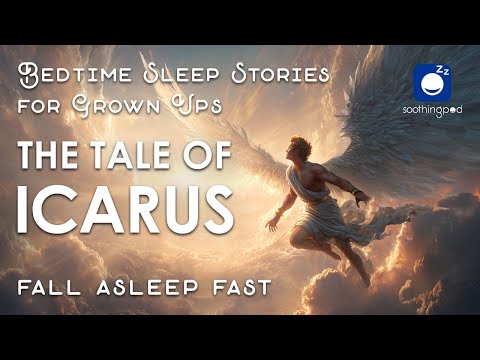 Bedtime Sleep Stories | 🌞 The tale of ICARUS 🪽| Sleep Story for Grown Ups | Greek Mythology Stories