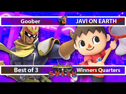 BWS 66 Winners Quarters - Goober (Captain Falcon) vs Javi on Earth (Villager) - CFL SSBU
