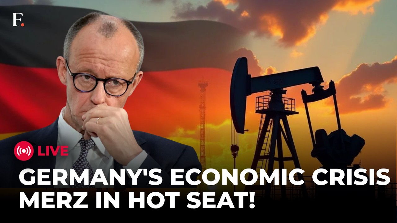 LIVE: Can Merz Rescue German Industry? Economic Strains Mount In Berlin