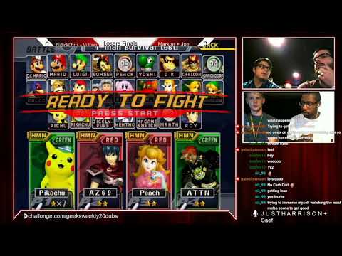 Geeksboro Melee Weekly 20 - Bl@ckChris + Vulfaerix vs Marklar + Facebook Joe