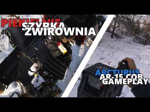 PIEKIELNIE SZYBKA ŻWIROWNIA I ARCTURUS AR-15 CQB GAMEPLAY