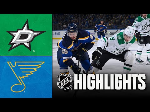 NHL Highlights | Stars vs. Blues | October 18, 2025