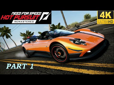 Need For Speed Hot Pursuit Remastered - Gameplay Walkthrough Part 1 4K 60FPS ULTRA