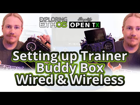 Setting up the trainer system for ETHOS and OpenTX