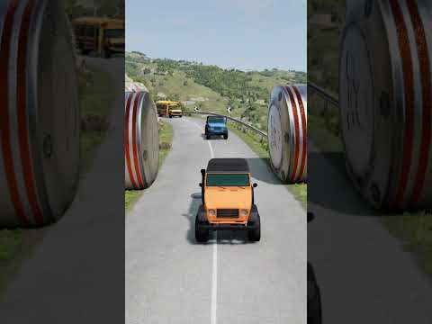 Skibidi Toilets TV Trap Hill Crush – BeamNG.drive