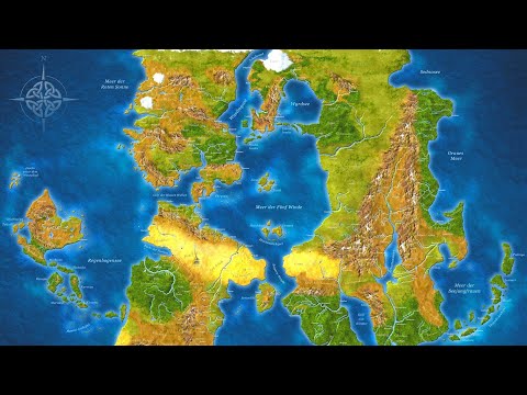 Midgard Durchgeblättert Folge 17 - Weltkarte (digital)