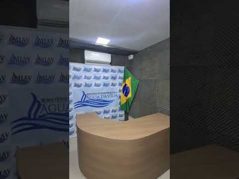 ESTÚDIO DA TV RÁDIO ÁGUA DA VIDA QUASE PRONTO! #Miav #aguadavida