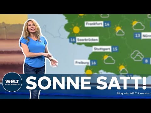 WETTER IN DEUTSCHLAND: Es wird warm! Sonne satt und zweistellige Temperaturen