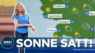 WETTER IN DEUTSCHLAND: Es wird warm! Sonne satt und zweistellige Temperaturen
