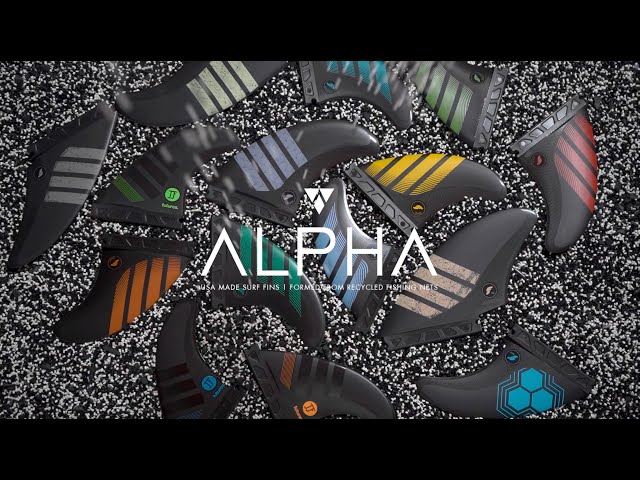 2026 Futures AM2 Alpha Large Surfboard Fins FAAM2 - Carbon