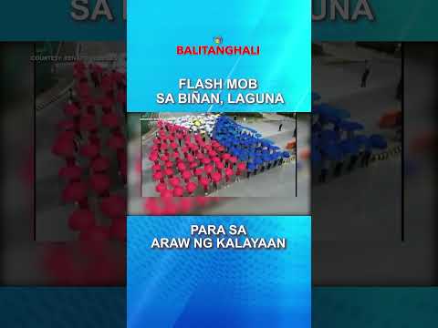 Flash mob para sa Araw ng Kalayaan! #shorts Balitanghali