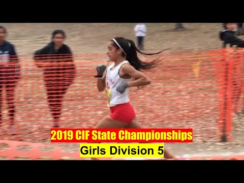 Girls D5 - 2019 CIF XC State Championships