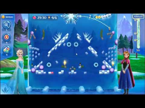 Frozen Free Fall: Icy Shot Level 220 - NO BOOSTERS ☃☃☃