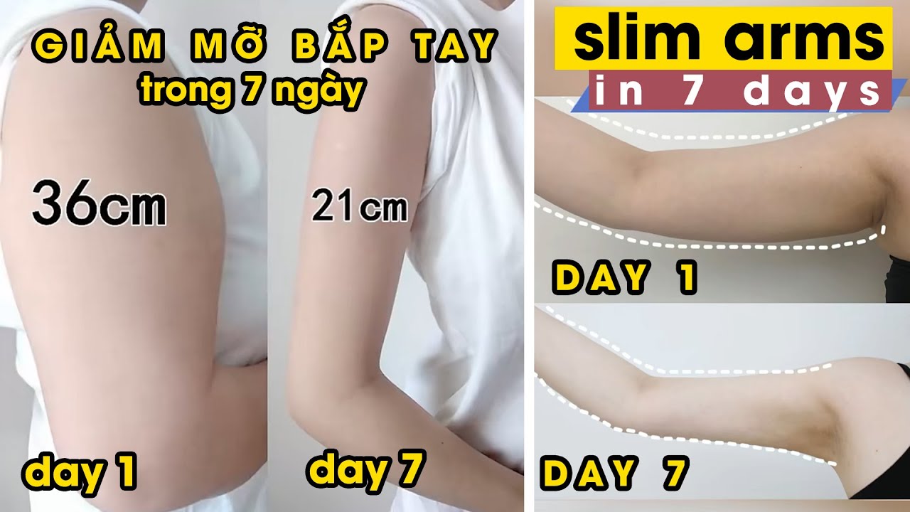 Cách Giảm Mỡ Bắp Tay