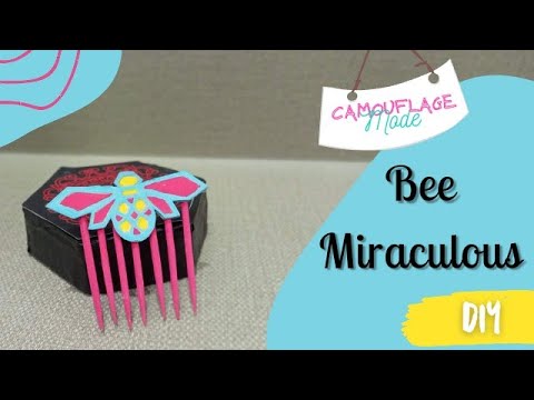 Zoe camouflage mode | Bee Miraculous DIY | Cookie Shark's Miraculous!