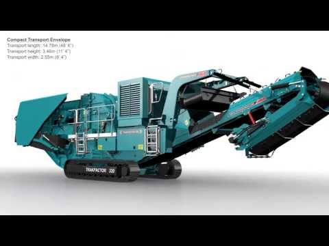 Trakpactor 320 Impact Crusher | Animation