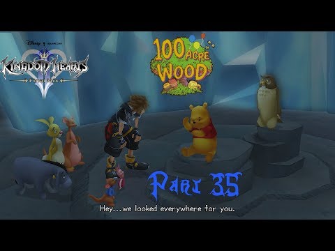 Kingdom Hearts II Final Mix Walkthrough - [Pt.35] - The Expotition (100 Acre Wood) (PS4 Pro)