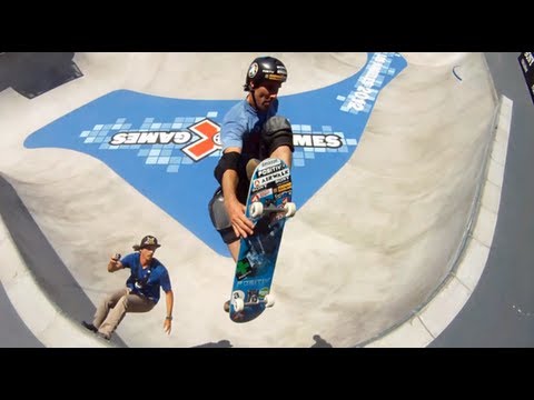 GoPro HD: Skateboard Park Course Preview with Andy Mac and Bucky Lasek - Summer X Games 2012