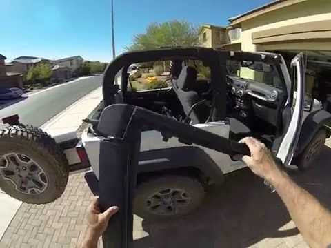 Jeep JK Soft Top Complete Installation