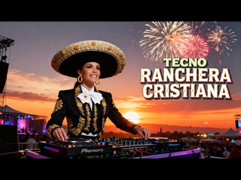 🔥 TECNO RANCHERA CRISTIANA MIX 2025 | Música Electrónica Cristiana Para Alabar a Dios