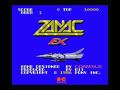 Zanac-Ex (1986, MSX2, Compile, AI Inc.)