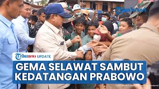 Prabowo Tiba di Aceh Tamiang, Disambut Lantunan Selawat dari Anak-anak Korban Banjir dan Longsor